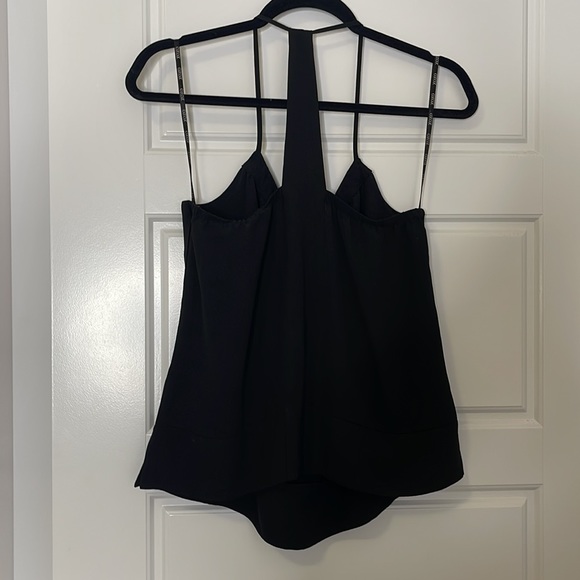 XOXO Shoestring strap top | Black | Size Small - Picture 5 of 7